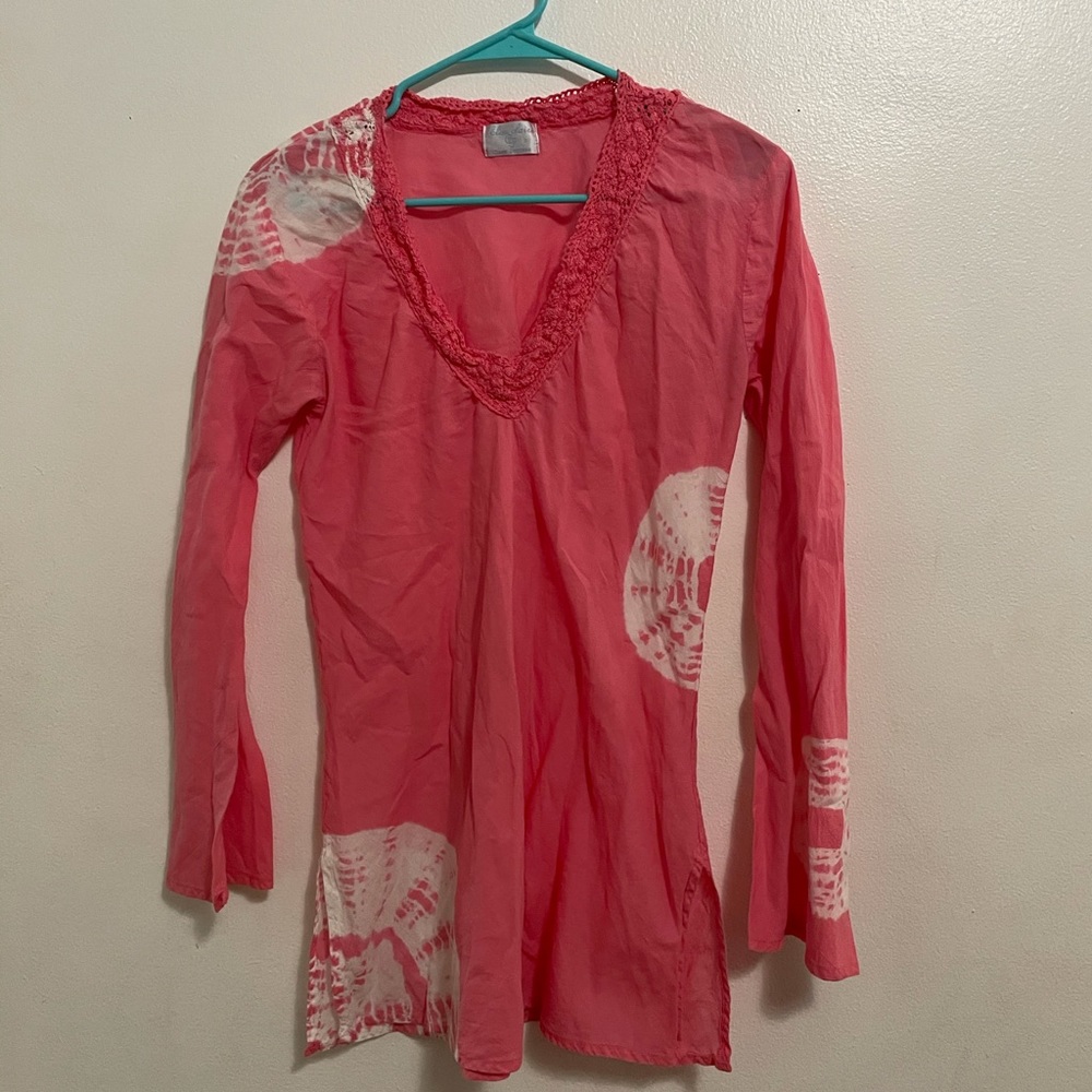 Bleu Clair tie dye top